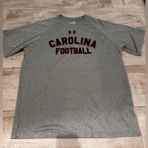 Under Armour Carolina Football Men's Gray Performance Tee